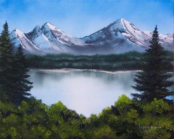 シンプルかつ安価 Painting - 山の風景 BR フリーハンドの風景